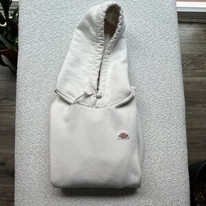 Cream dickies hoodie - S